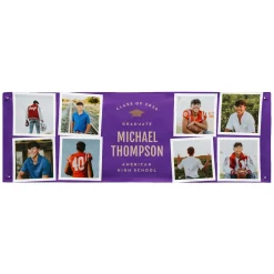 The Graduate's Journey Graduation Photo Banner