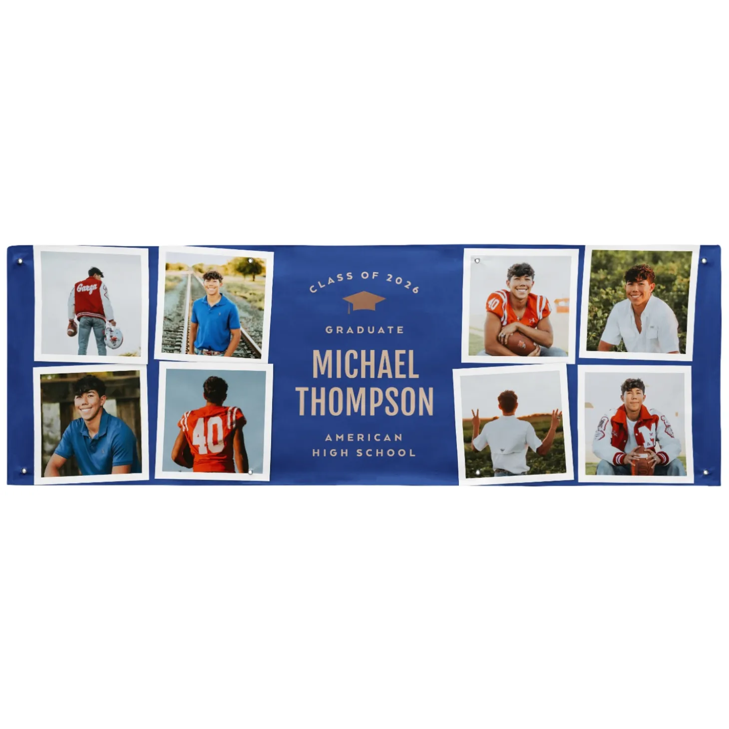 The Graduate's Journey Graduation Photo Banner