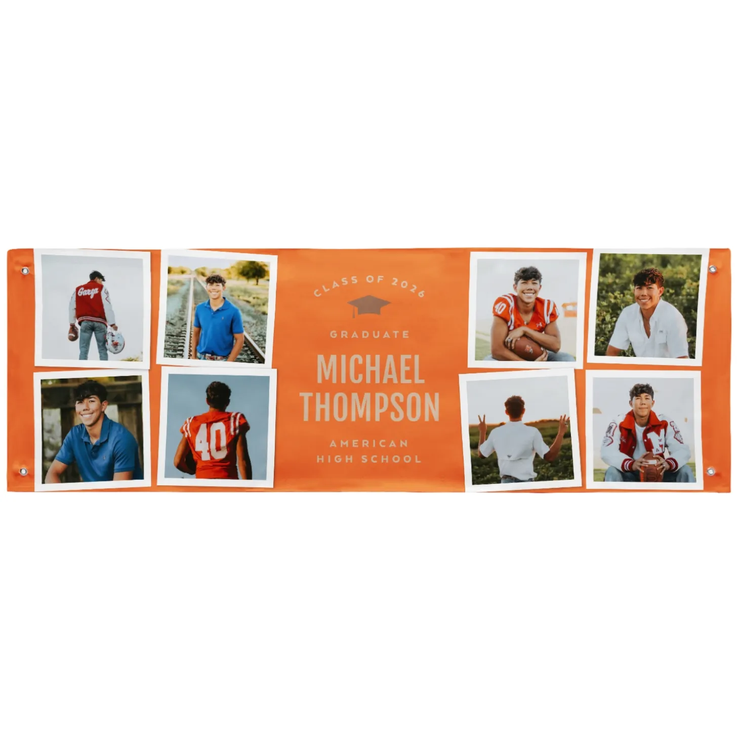 The Graduate's Journey Graduation Photo Banner