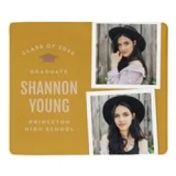 The Graduate's Journey Graduation Photo Blanket