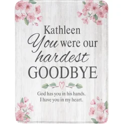The Hardest Goodbye Comfort Blanket