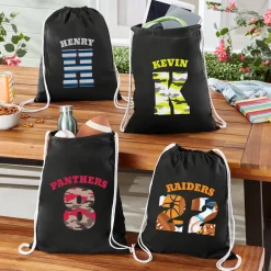 Their Own Name Drawstring Bags