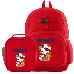 Their Own Name Red Backpack Collection