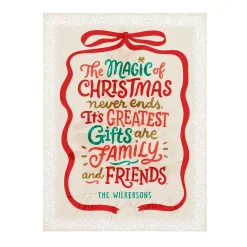 The Magic of Christmas Wood Block