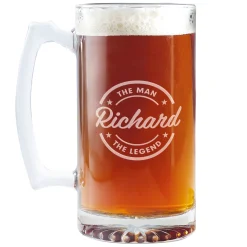 The Man, The Legend Oversized Beer Mug