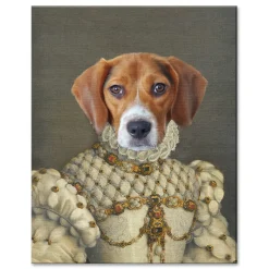 The Princess Pet Photo Portrait