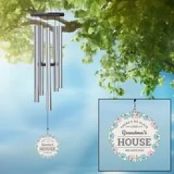There's No Place Floral Wind Chime