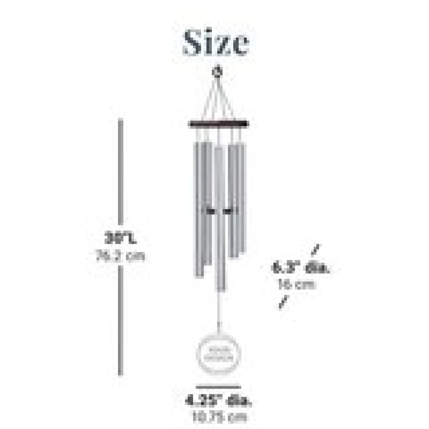 There's No Place Floral Wind Chime
