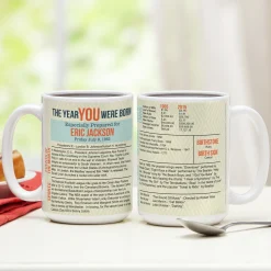 The Year You Were Born Mug