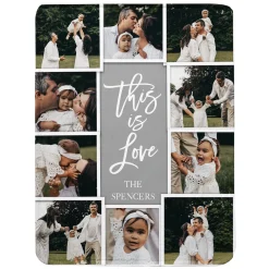 This Is Love Plush Blanket