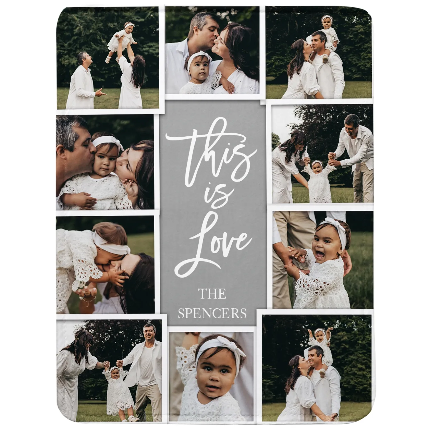 This Is Love Plush Blanket