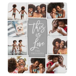 This Is Love Plush Blanket
