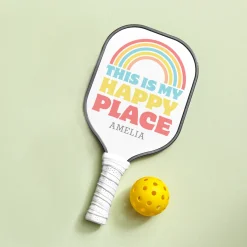 This Is My Happy Place Pickleball Paddle