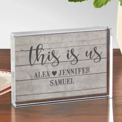 This is Us Glass Block