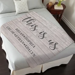 This Is Us Plush Blanket