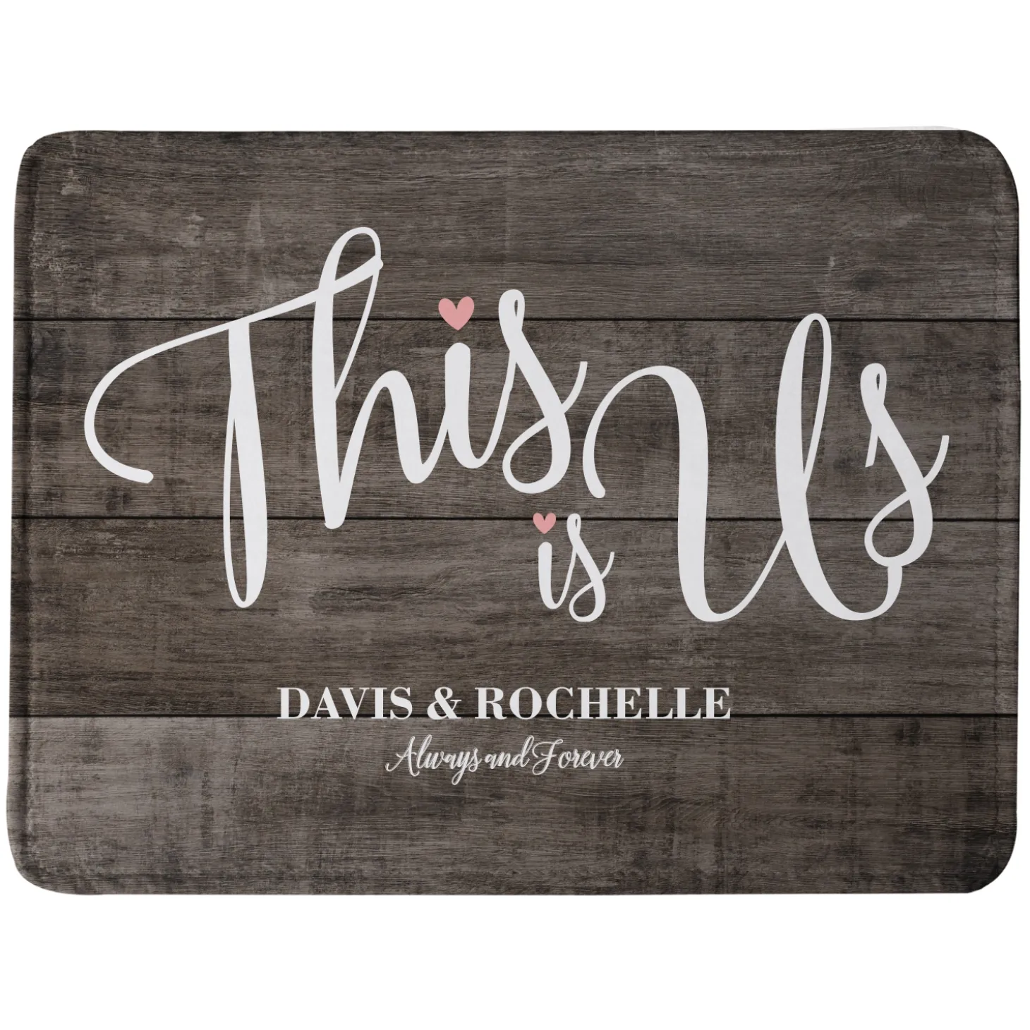 This is Us Wedding Plush Blanket