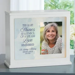 This Light Shines Memorial Photo Accent Light