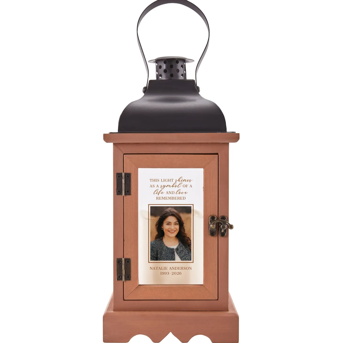 This Light Shines Photo Memorial Lantern
