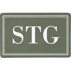 Three Initials Doormat