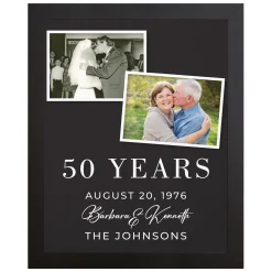 Through The Years Photo Anniversary Canvas
