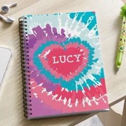 Tie Dye Heart Student Planner