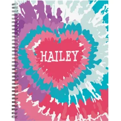 Tie Dye Heart Student Planner