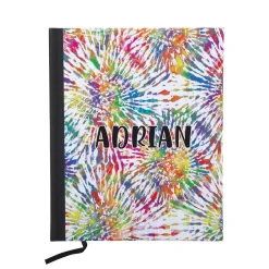 Tie Dye Name Notebook