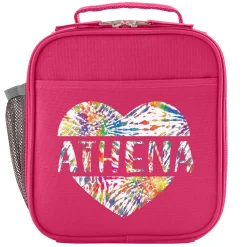 Tie Dye Name Pink Backpack Collection