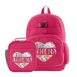 Tie Dye Name Pink Backpack Collection