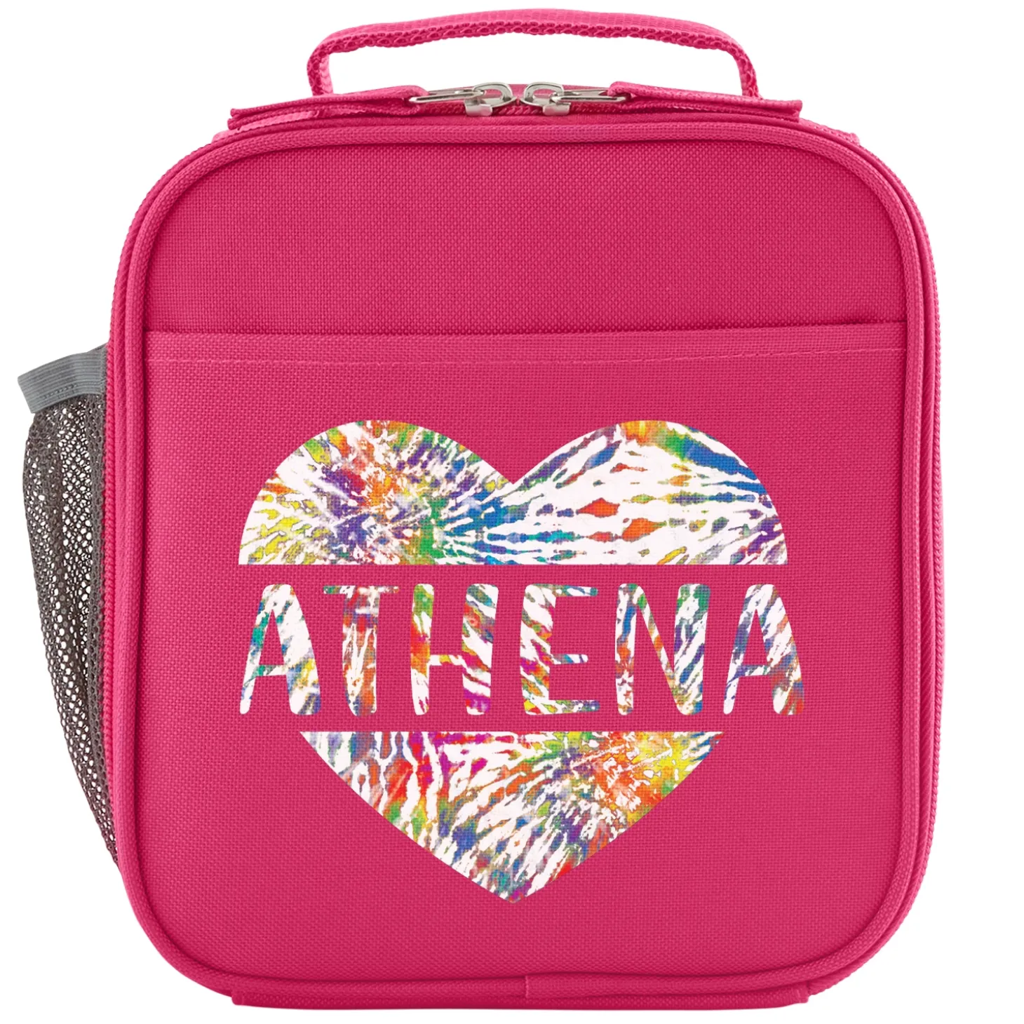 Tie Dye Name Pink Backpack Collection