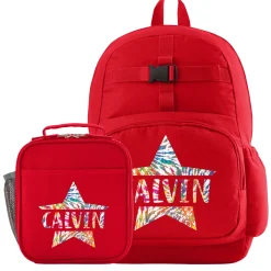 Tie Dye Name Red Backpack Collection