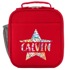 Tie Dye Name Red Backpack Collection