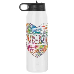 Tie Dye Name Stainless Steel Water Bottle