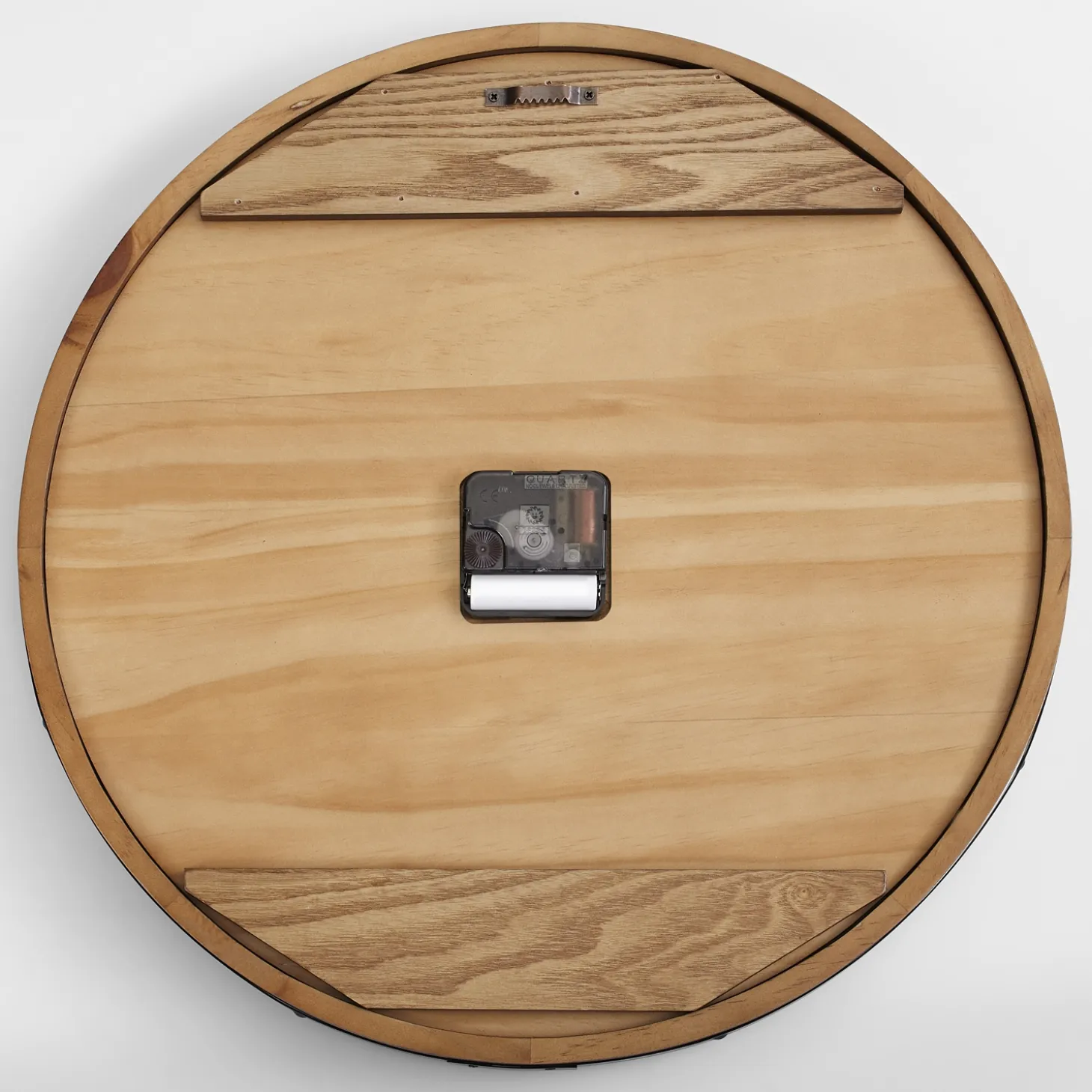 Time Spent with Family Wine Barrel Clock