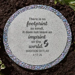 Tiny Imprints Memorial Garden Stone