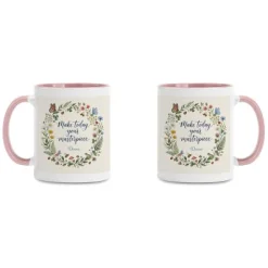 Today's Your Masterpiece Flower Mug