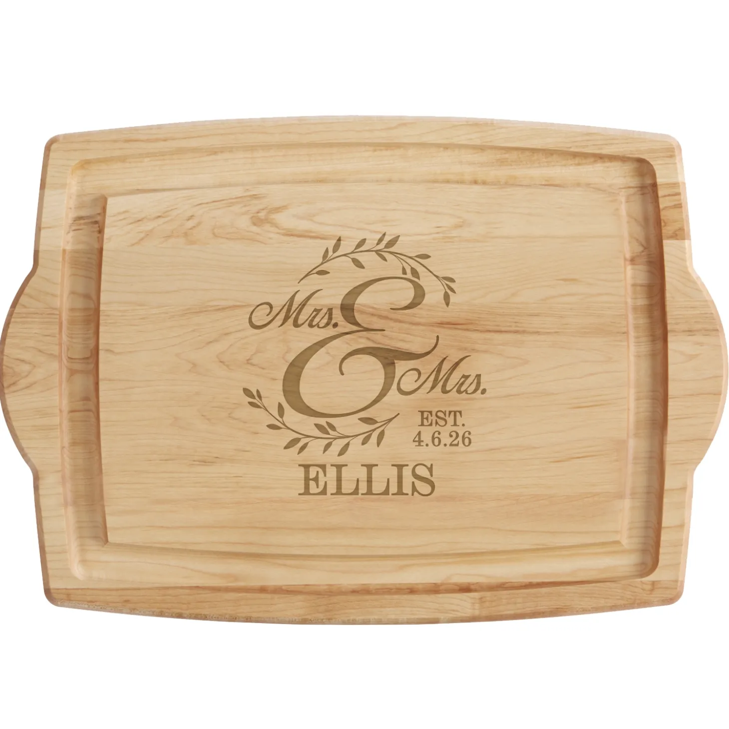 Together as One Maple Wood Cutting Board