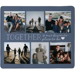 Together Is Our Favorite Place Photo Plush Blanket