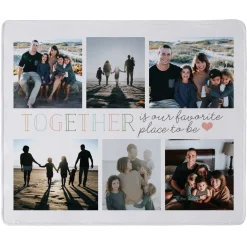 Together Is Our Favorite Place Photo Plush Blanket