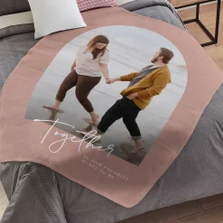 Together Photo Plush Blanket