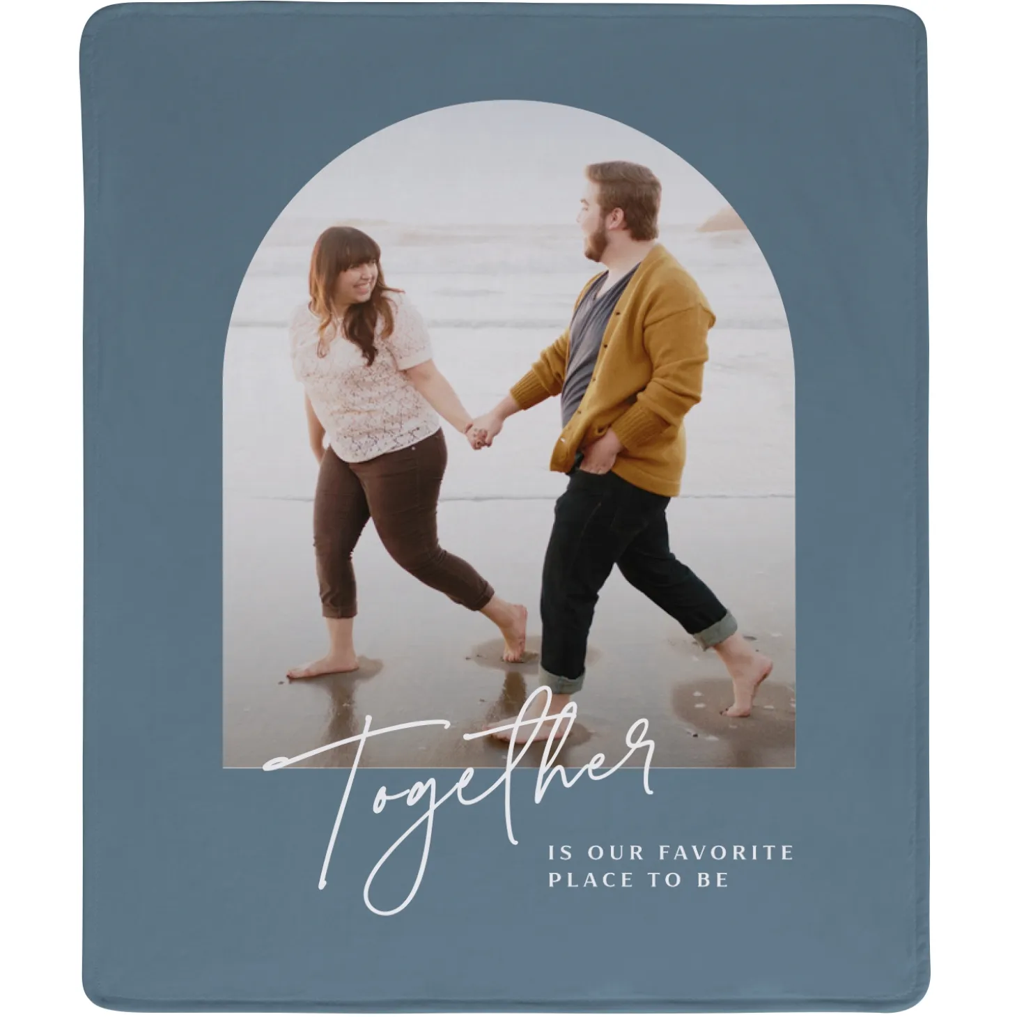 Together Photo Plush Blanket