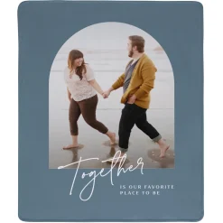 Together Photo Plush Blanket