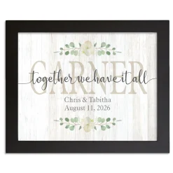 Together We Have It All Canvas