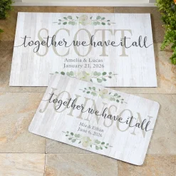 Together We Have It All Doormat