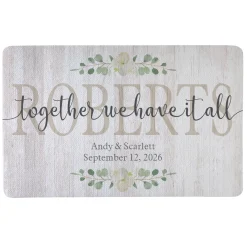 Together We Have It All Doormat