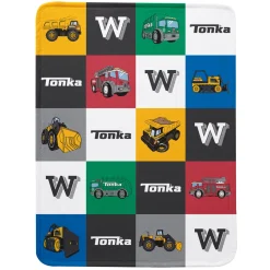 Tonka Color Block Plush Blanket