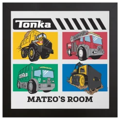 Tonka Colorful Squares Canvas