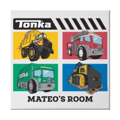 Tonka Colorful Squares Canvas