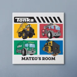 Tonka Colorful Squares Canvas