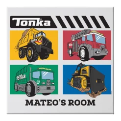Tonka Colorful Squares Canvas